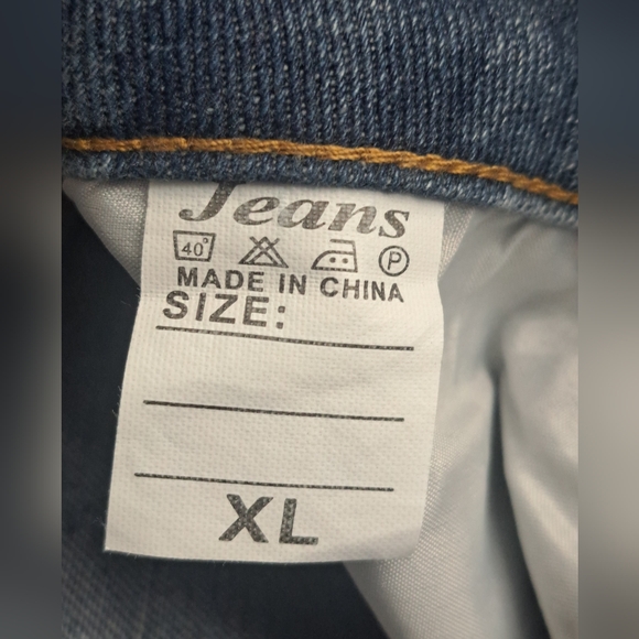 Gnome Buffalo Plaid Color Block Top with Matching Distressed Pants Size XL - Picture 8 of 11